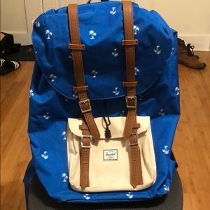 Blue Herschel Supply Co. Little America Backpack